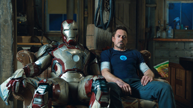 Robert Downey, Jr. in "Iron Man 3"