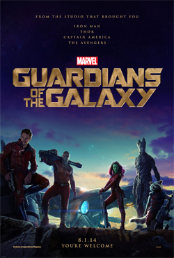 "Guardians of the Galaxy" poster