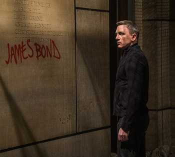 Daniel Craig stars as James Bond in SPECTRE