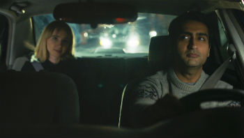 Emily V. Gordon and Kumail Nanjiani in "The Big Sick"