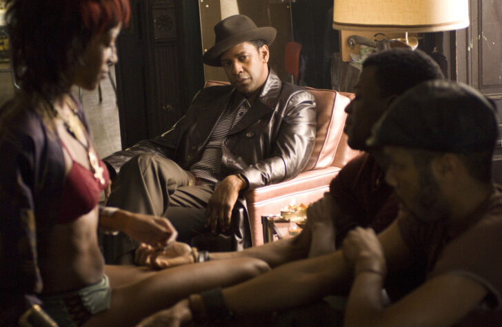 Denzel Washington in "American Gangster"