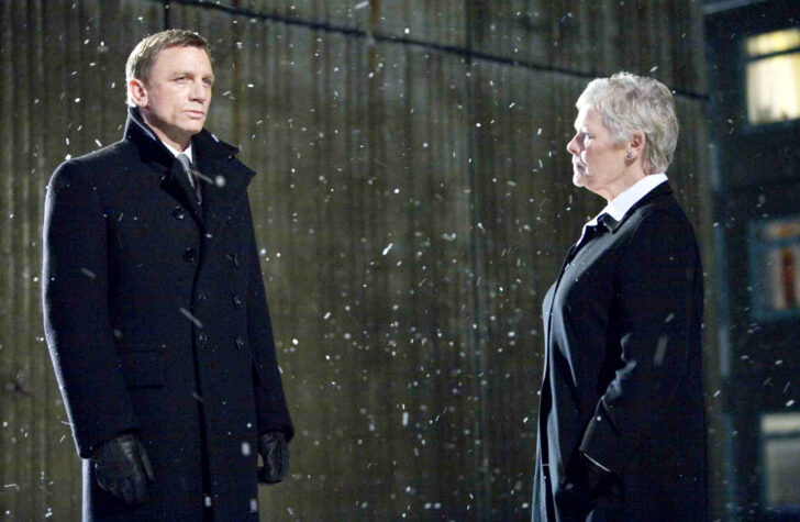 Daniel Craig and Judi Dench in "Quantum of Solace"