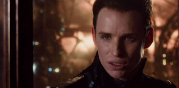 Eddie Redmayne in "Jupiter Ascending"