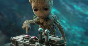 Baby Groot in "Guardians of the Galaxy Vol. 2"