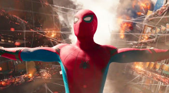 Tom Holland in "Spider-Man: Homecoming"