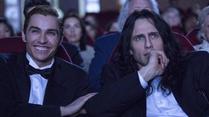 Dave Franco and James Franco in "The Disaster Artist"