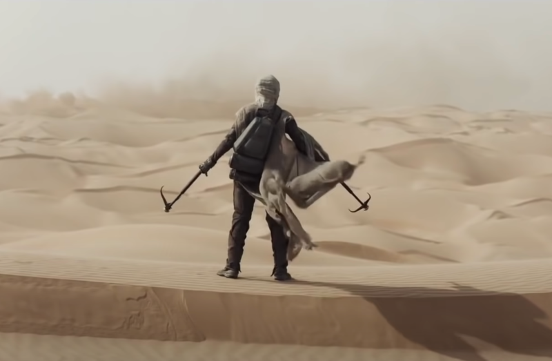 Scene from Denis Villeneuve's "Dune"