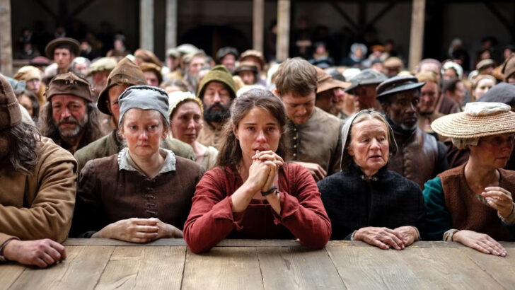 Jessie Buckley in "Hamnet"